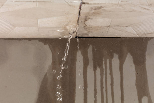 Professional Burst Pipe Cleanup technician working in Fox Island, WA